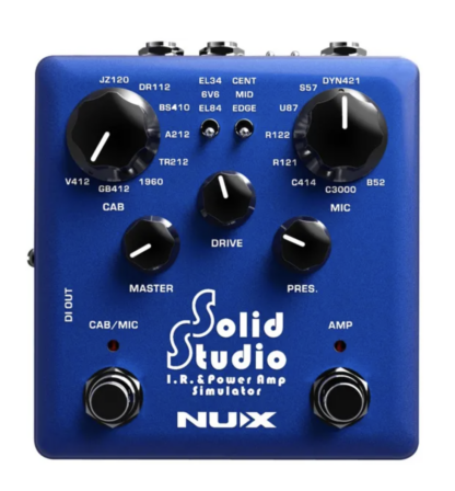 Nux Solid Studio I.R. & power amp simulator. NSS-5