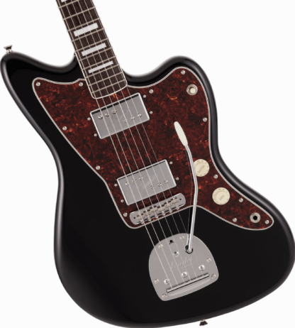 Fender Made in Japan Trad. '60S Jazzmaster HH Ltd. Wide Range Cunife Humbuckers - Black - Image 3