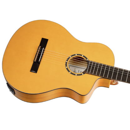 Ortega RCE170F flamenco model m. pickup & deluxe gigbag - Image 5