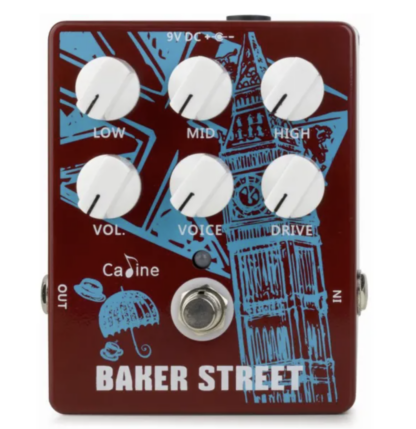 Caline CP-58 British sound guitar-effekt-pedal (brugt)