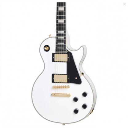 Epiphone Les Paul Custom Alpine White - Image 5